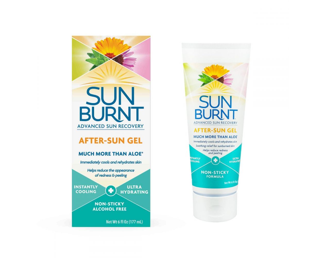 Quest Products SunBurnt® Advanced After-Sun Gel, 177mL